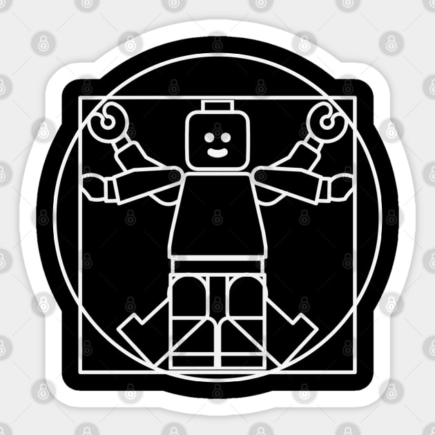 Lego Vitruvius Sticker by Azul